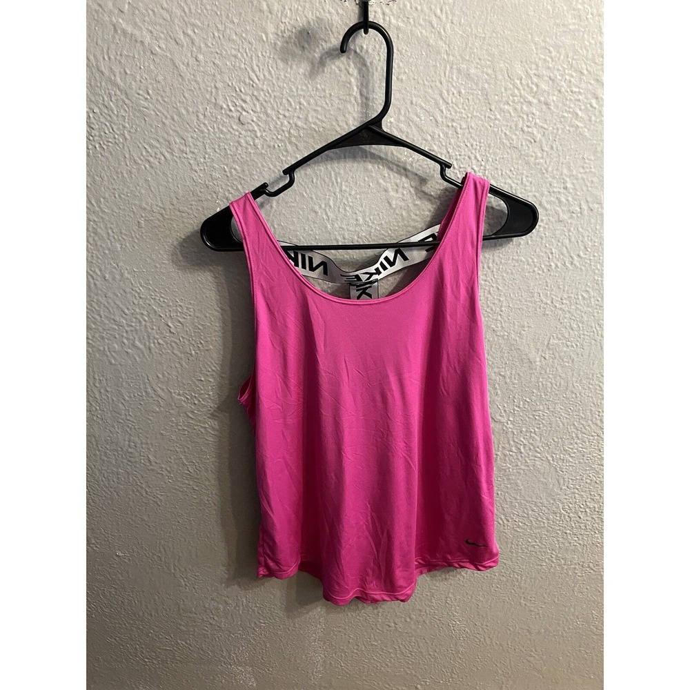 Women's Nike Dry Fit Razorback Pinkish Tank Top Size Large